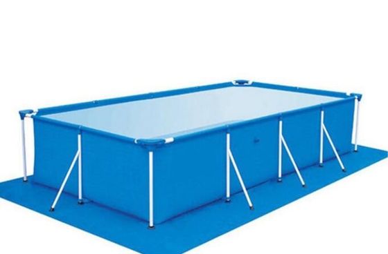 สี่เหลี่ยม 2500L ขับเคลื่อน PVC ผ้าใบสระปลา สระปลาพับ