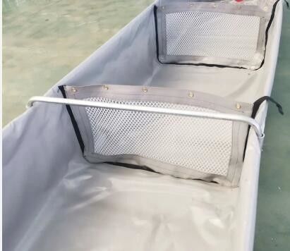 พับได้ 3000L 0.9mm PVC ผ้าใบปลา ถังปลา สระปลา ถังพลาสติก Diy สระปลา