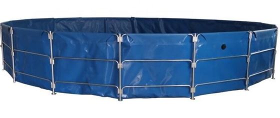 ถังปลา PVC ผ้าใบกลางแจ้งถังปลา 30000L ถังปลา พลาสติก ถังปลา Diy