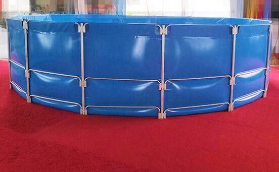 15000L PVC ผ้าใบรอบสระปลา สําหรับปลูกปลา สระปลา ถังพลาสติก ถังปลาพับ