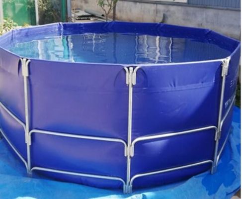 15000L PVC ผ้าใบรอบสระปลา สําหรับปลูกปลา สระปลา ถังพลาสติก ถังปลาพับ