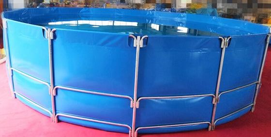 15000L PVC ผ้าใบรอบสระปลา สําหรับปลูกปลา สระปลา ถังพลาสติก ถังปลาพับ