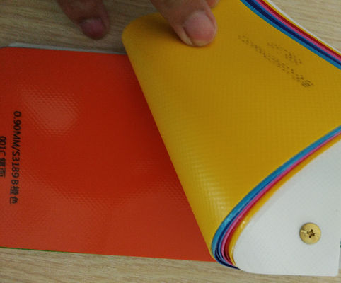 ผนัง PVC แหลมใส ผืนไฟ 1100GSM 2.06*50m วัสดุ วัสดุความแข็งแรงสูง