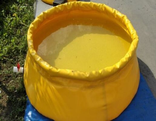 สินค้าการเกษตร ปรับปรุงความยืดหยุ่น PVC กระถางกระถางน้ํากระเทียม 1000L ถังน้ําพกพา ถังเก็บน้ํา