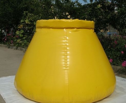 5500L ลักษณะกระเทียม PVC TPU กระถางเก็บน้ํา ถังน้ําพกพา ถังเก็บน้ํา