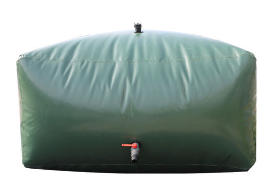 20000L ทหารสีเขียว ถังเก็บน้ํายืดหยุ่นสําหรับการชลประทาน ใช้ในการเก็บน้ํา ถังเก็บน้ํา