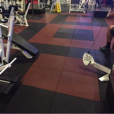 1Mx1M EPDM ยาง Gym Flooring Rolls สําหรับสนามเด็กเล่นกลางแจ้ง