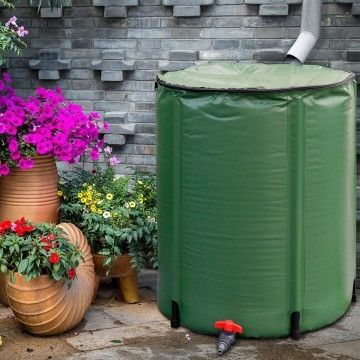 PEVA PVC 160L ถุงน้ําต้นไม้สําหรับเก็บน้ําฝน