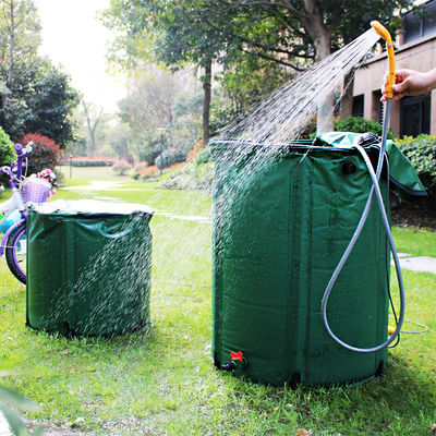 ถังเก็บน้ําฝน PVC 200L สําหรับเก็บน้ําฝนในสวน