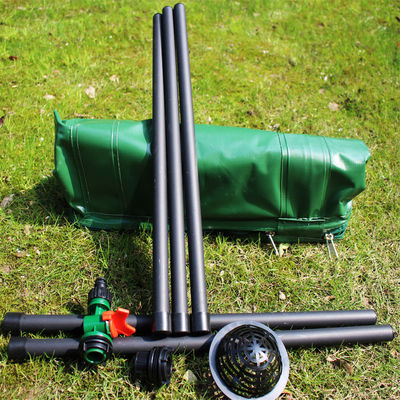พับได้ PVC ผ้าใบฝนประหยัดถัง 500L สําหรับสวนไร่