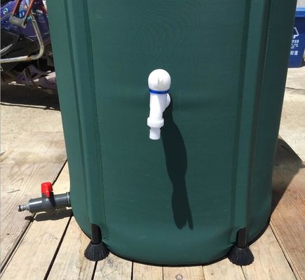 PVC Rain Saver Barrel 750L สามารถพับได้ สําหรับฟาร์ม เฮ้าส์ การ์เด้น บริการ OEM