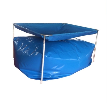 2500L ถังน้ํา PVC กระเบื้องลวด โครงเหล็กพับ
