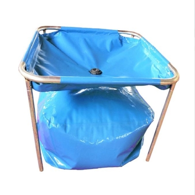 2500L ถังน้ํา PVC กระเบื้องลวด โครงเหล็กพับ