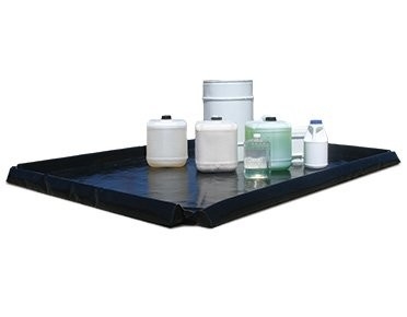 5Mx3M ถังน้ํามันกระจก 0.90 มม PVC ผ้าใบป้องกันการไหล