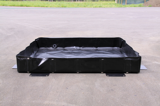 5Mx3M ถังน้ํามันกระจก 0.90 มม PVC ผ้าใบป้องกันการไหล