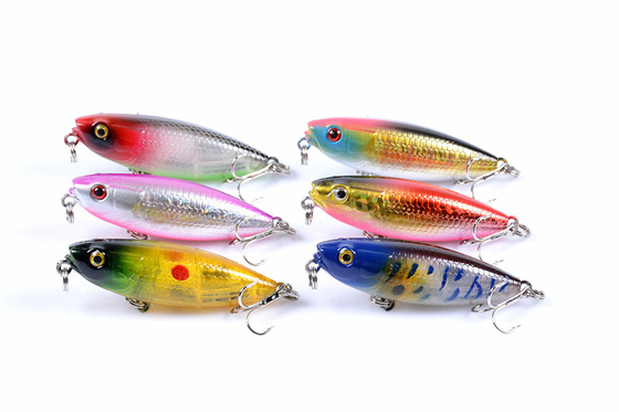 6 สี พลอยดินสอ กล่อง 5.9 ซม / 6.9 กรัม บิโอนิค