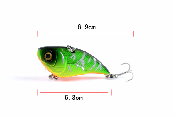 สายน้ําเต็มชั้น VIB แล่ 5.3cm 14.3g Ultra Long Throw พลาสติก