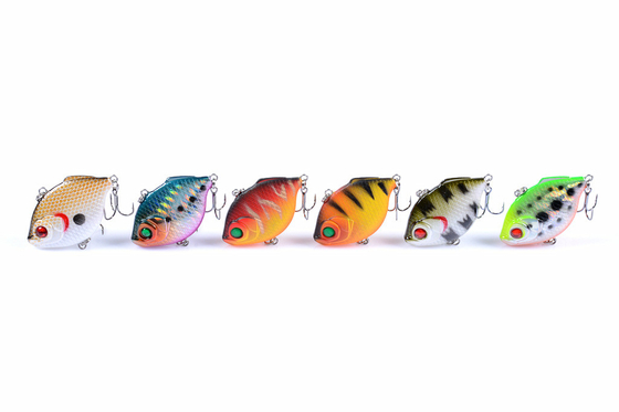 กันน้ํา VIB กลิ่นเท็จ 4.4cm 8.6g สับสนเลเซอร์สะท้อน