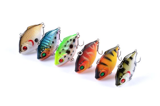 กันน้ํา VIB กลิ่นเท็จ 4.4cm 8.6g สับสนเลเซอร์สะท้อน