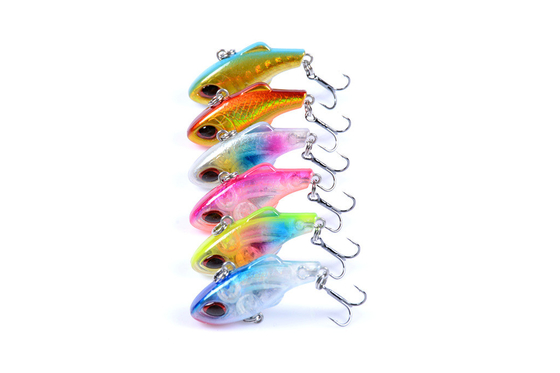 3.6cm / 5.2g ลายว่ายน้ําเต็ม Bionic bait พลาสติกสําหรับปลาแมนดาริน