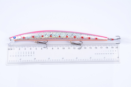 6 สี 18.50 ซม/22 กรัม 4 # hooks พีช, ครูเซียน, คัลเตอร์ อัลบอร์นัส ABS มินนอว์ ทะเล การประมง