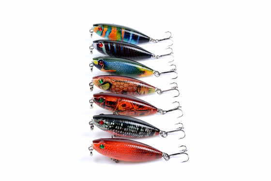 7 สี 5.9CM/6.9g พลาสติก พลอยดินสอ