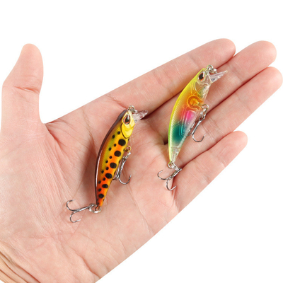 15 สี 6CM / 5G หมูปลาจมตก ปลาล่อ