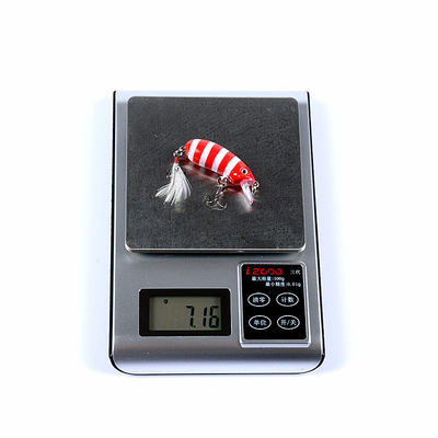 รุ่นใหม่ 6 สี 5.1CM/7.2G หมูปลาตกปลา