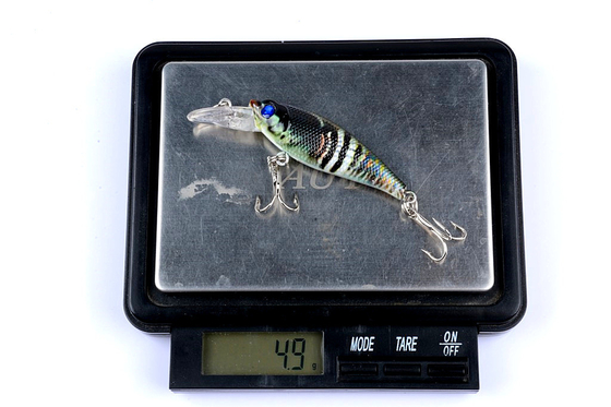 6 สี 6.5CM / 5G รุ่นใหม่ Mullet,Perch,Catfish ปลาพลาสติก แข็งแกร่ง