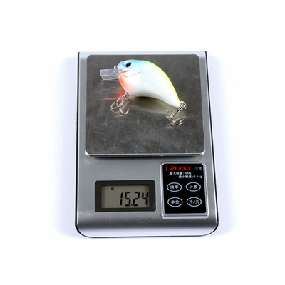 6 สี 7.5CM/15.2g ตา 3 มิติ พลาสติก แข็งแรง ก่อ 0.30m-3m พลอย แคลนก์ ก่อประมง