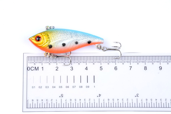 สายว่ายน้ําเต็ม แข็งแรง VIB ตกปลา แข็งแรง 8 สี 5CM/6g