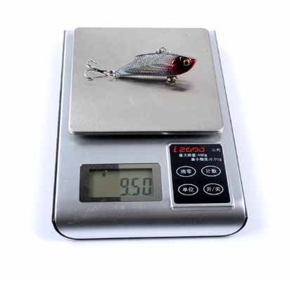 3D Eyes Hard VIB ตกปลา 10 สี 5.50CM/10g 8# Hook