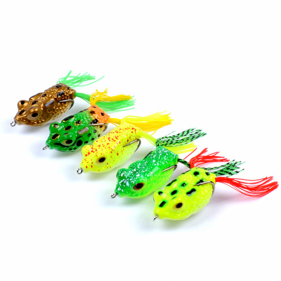 5 สี 5.70 ซม / 14 กรัม แป้งล่อ มูเล็ต หัวงู ปลาล่อ