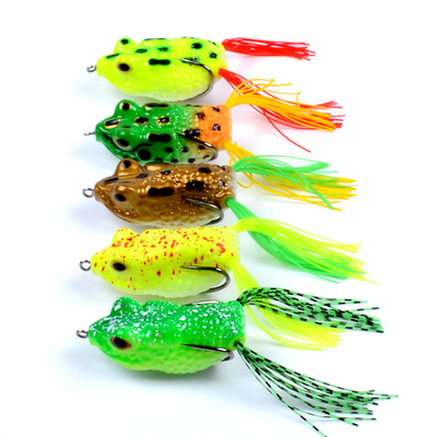 5 สี 5.70 ซม / 14 กรัม แป้งล่อ มูเล็ต หัวงู ปลาล่อ