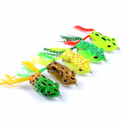5 สี 5.70 ซม / 14 กรัม แป้งล่อ มูเล็ต หัวงู ปลาล่อ