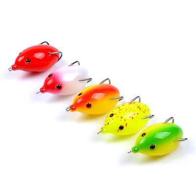 5 สี 5.50 ซม/12.20 กรัม แป้งล่อ แป้งหอย ปลาหัวงู ปลาอ่อน ล่อปลา