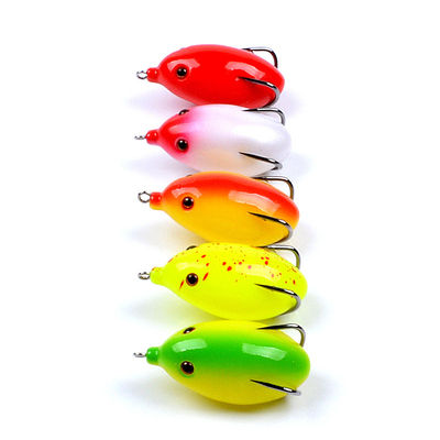 5 สี 5.50 ซม/12.20 กรัม แป้งล่อ แป้งหอย ปลาหัวงู ปลาอ่อน ล่อปลา
