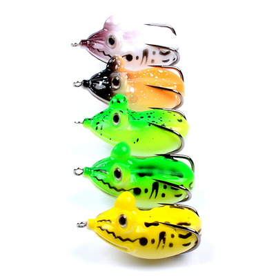 5 สี 5.40 ซม/11.60 กรัม แป้งอ่อน แป้งผักกะปิ หัวงู ปลา