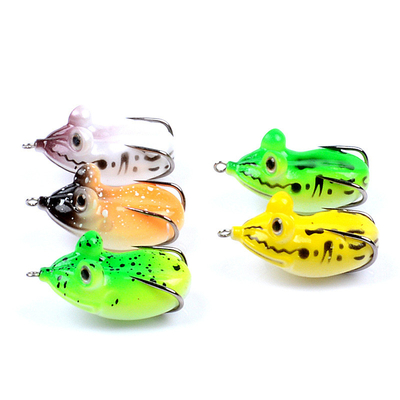 5 สี 5.40 ซม/11.60 กรัม แป้งอ่อน แป้งผักกะปิ หัวงู ปลา