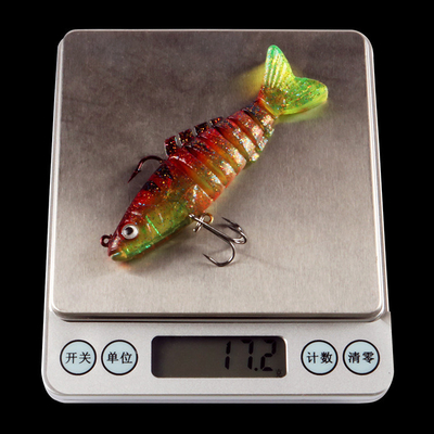 3 สี 9CM / 17g 6# Hooks 3D Eyes พลาสติกเปลือกเปลือกเปลือกเปลือกเปลือกเปลือก