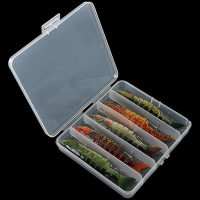 12 สี 12 ซม / 20 กรัม ตา 3 มิติ กล่องพลาสติก ล่องน้ํา มินนอว์