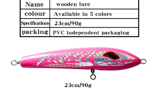 5 สี 23CM/90g ตา 3 มิติ ต้นไม้แข็ง กล่องปลา