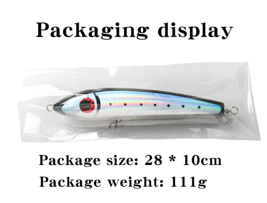 5 สี 23CM/90g ตา 3 มิติ ต้นไม้แข็ง กล่องปลา