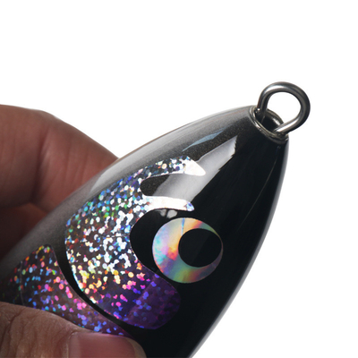 4 สี 22CM/120g Abalone Shell ตะขอไม้ Hook ทรีเบิ้ล Hook ปลาทูน่า ปลาลักดินสอ ปลาลักไม้