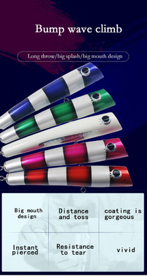 5 สี 24 ซม/120 กรัม ต้นไม้ ตกปลา ตกปลา