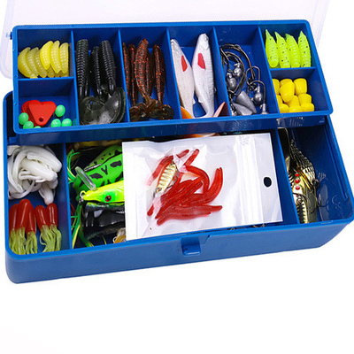 ธ อร์ซีน PVC Minnow VIB หนอนอ่อน Bionic bait Lures 110PCS / กล่อง