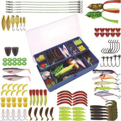 ธ อร์ซีน PVC Minnow VIB หนอนอ่อน Bionic bait Lures 110PCS / กล่อง