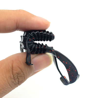 กุ้ง Bionic ซิลิโคนเวิร์ม หนอนปลาอ่อน 12 สี 8CM 4.5g 10PCS / ถุง