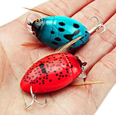 พลอย ขนาดเล็ก มินนอว์ โล่ แครงบีท 8 สี 3.8 ซม / 4.1 กรัม