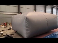 กระเพาะเก็บน้ำ PVC Tarpaulin ขนาด 18000 ลิตร